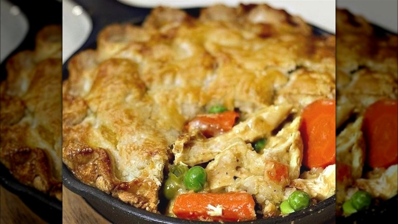 Paseo Grill's chicken pot pie