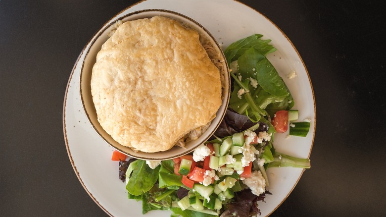 The Cafe's chicken pot pie