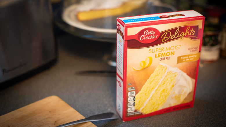 Betty Crocker lemon cake mix