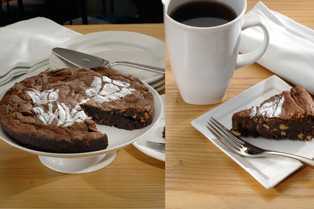 Dessert: Flourless Chocolate Cake