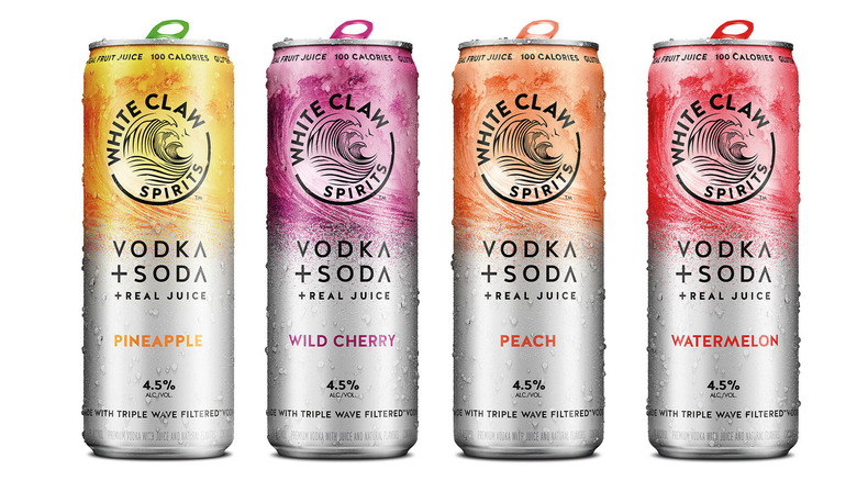 White Claw vodka sodas