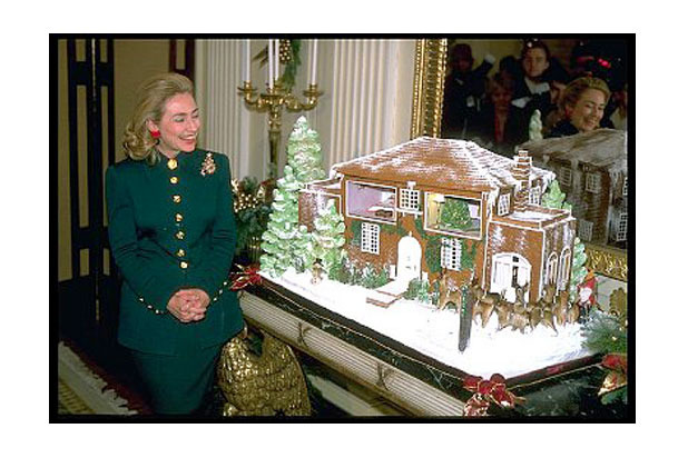 1995: The White House Gingerbread House