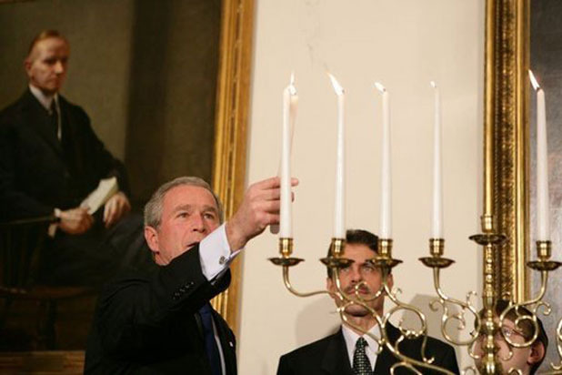 2001: White House Hanukkah Party