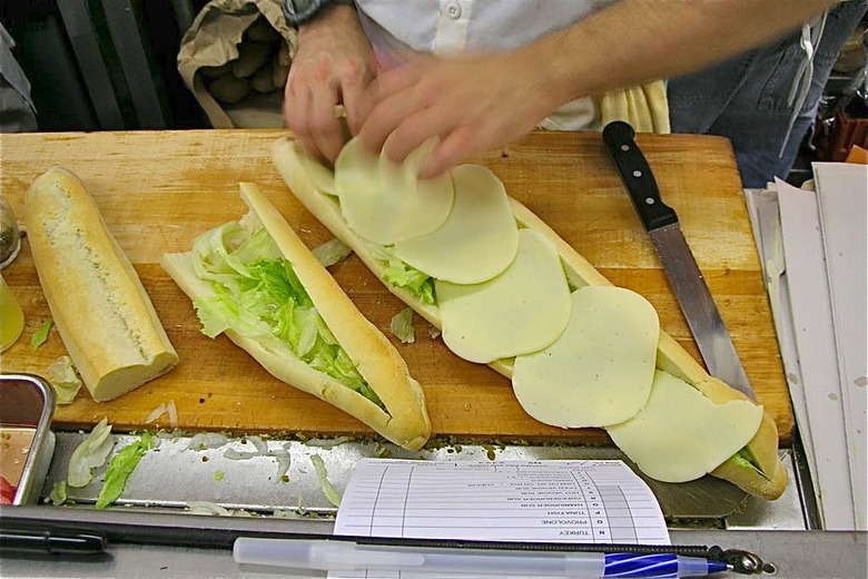 How one of the East Coast's best submarine sandwiches is made. 