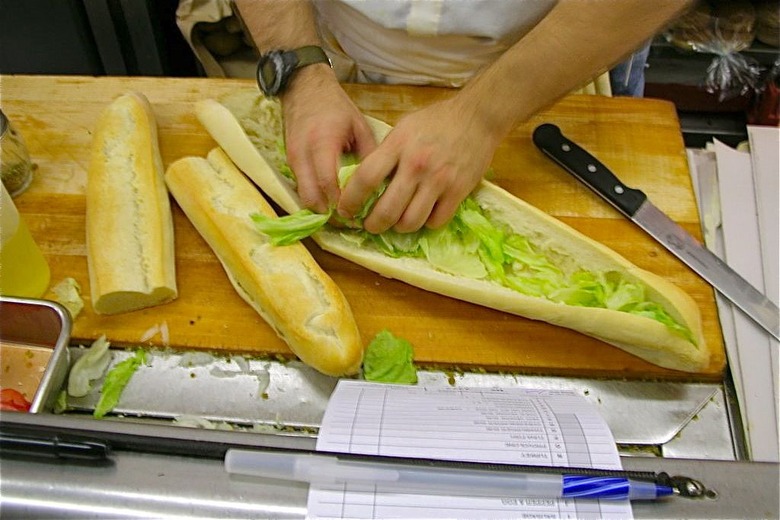 How one of the East Coast's best submarine sandwiches is made. 