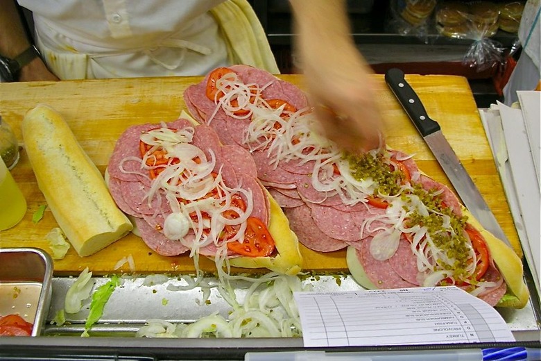 How one of the East Coast's best submarine sandwiches is made.