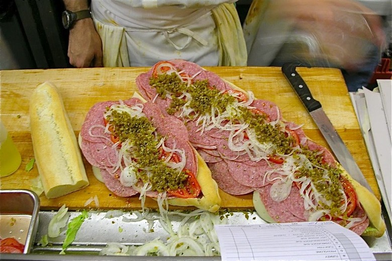 How one of the East Coast's best submarine sandwiches is made.