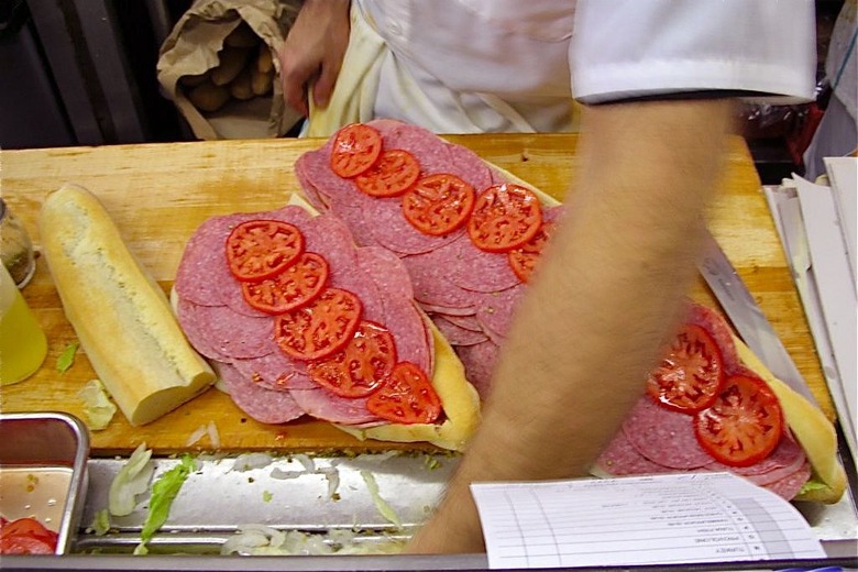 How one of the East Coast's best submarine sandwiches is made.