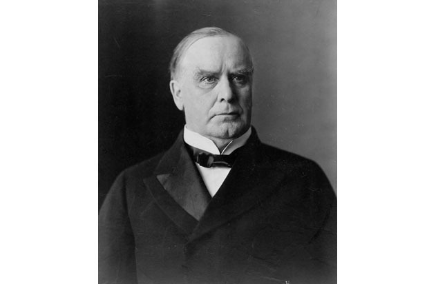 1897: President McKinley  