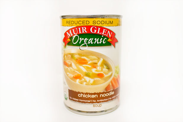 #10. Muir Glen Organic Reduced Sodium Chicken Noodle Soup