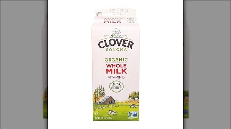 Clover Sonoma whole milk