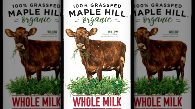 Maple Hill Organic whole milk