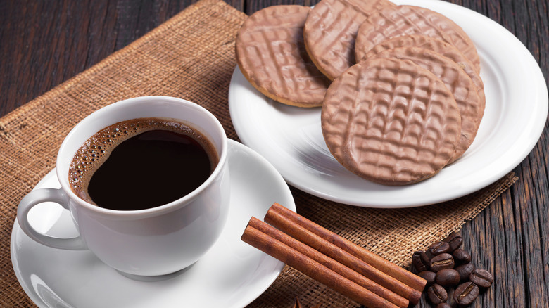 coffee and digestives