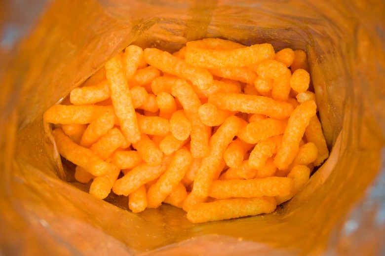 What is Cheetos cheese dust made of?