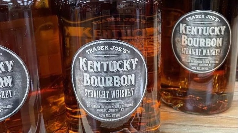 Kentucky Bourbon bottles