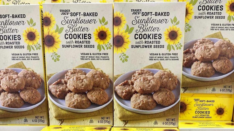 Boxes of Sunflower Butter Cookies