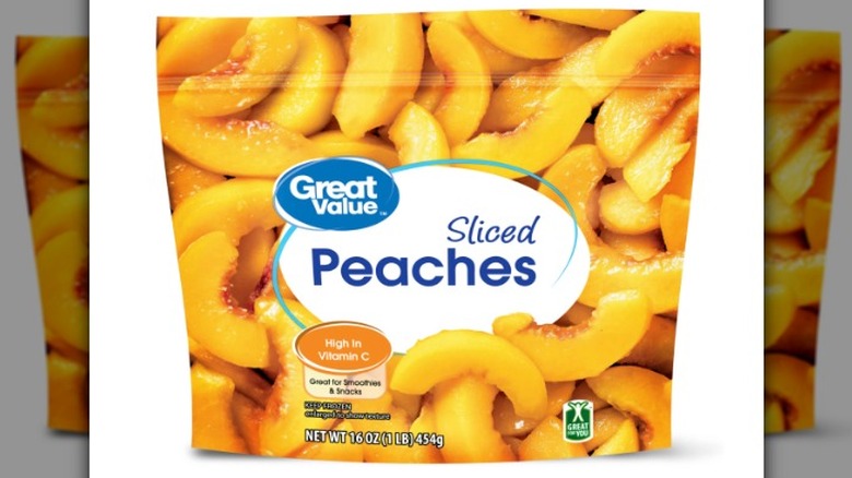 Great Value Frozen Sliced Peaches