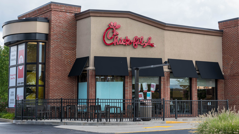 Chick-fil-A storefront daytime