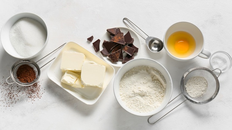 Ingredients for baking