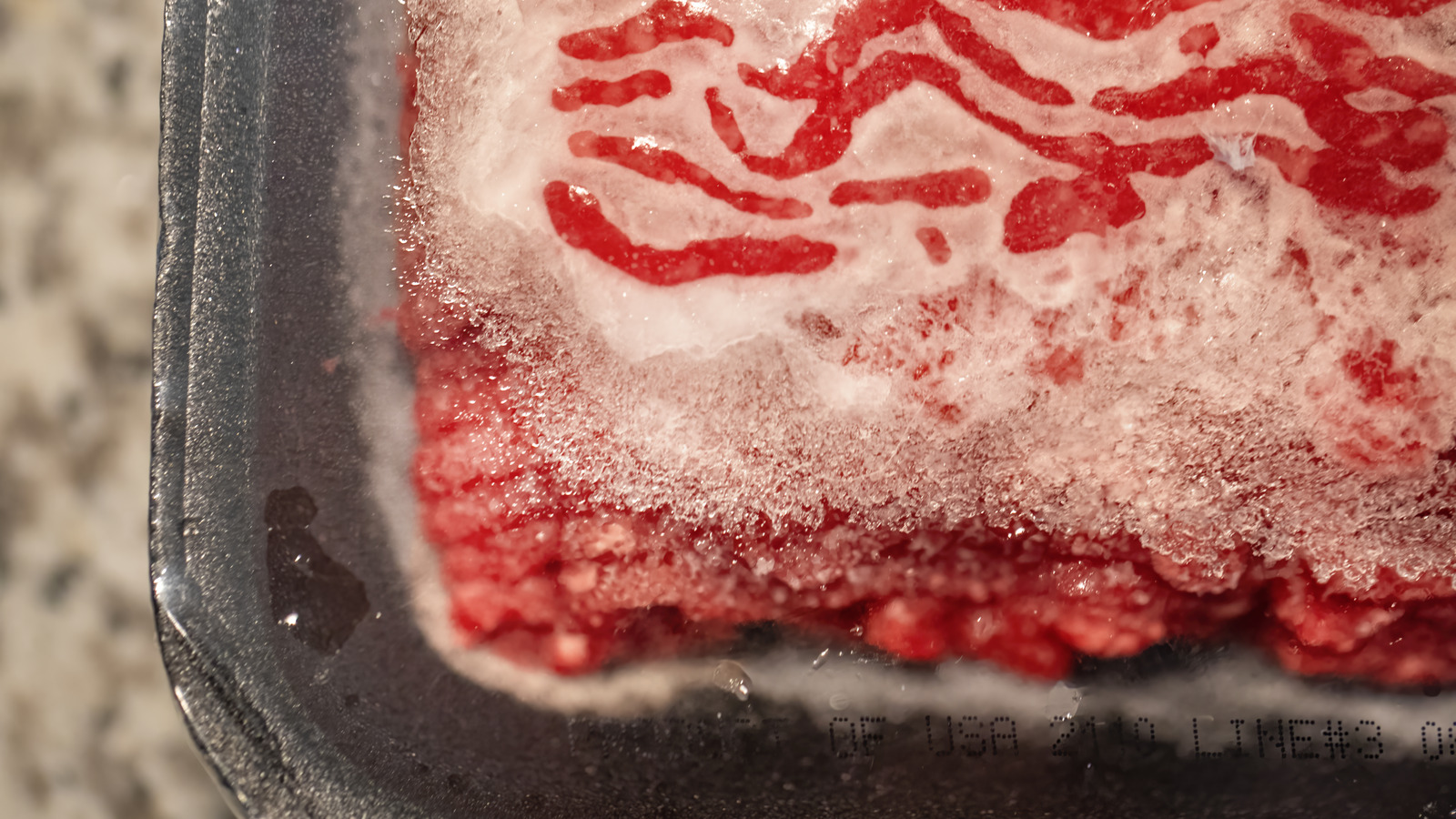 Why Defrosting Old Meat Is A Mistake You Need To Avoid