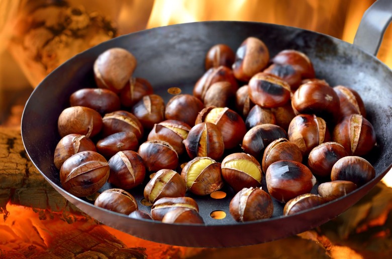 Can you actually roast chestnuts on an open fire? 