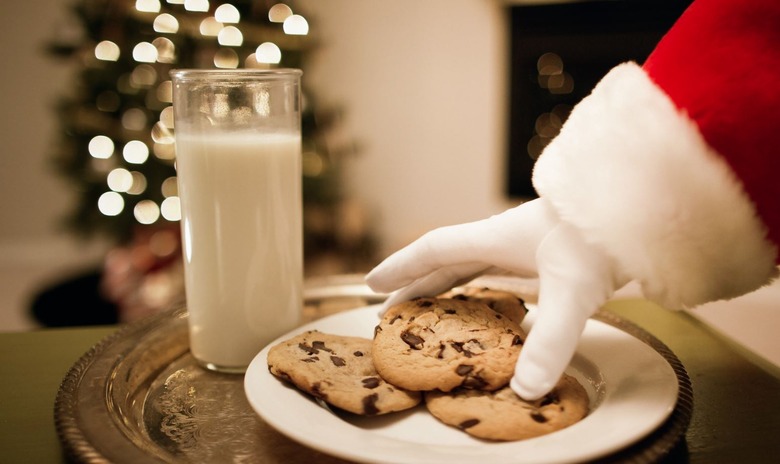 Why do we leave cookies out for Santa? 