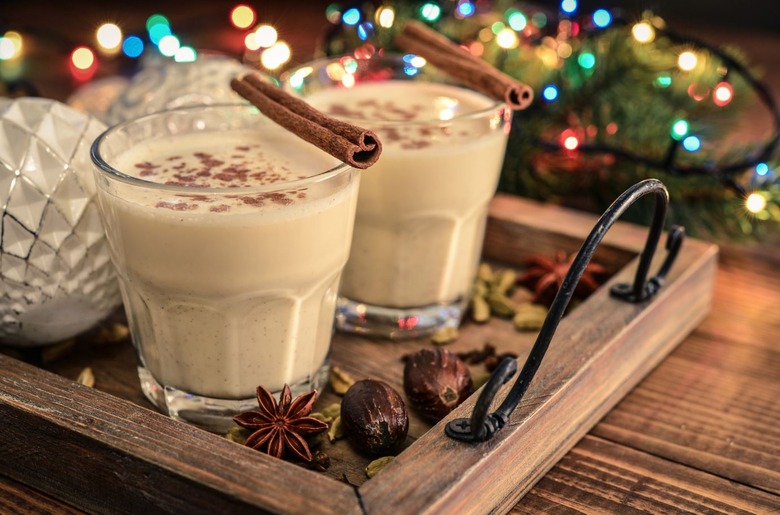 Why do we drink eggnog? 