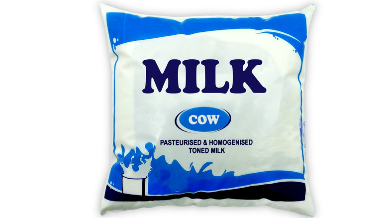 Milk in a bag