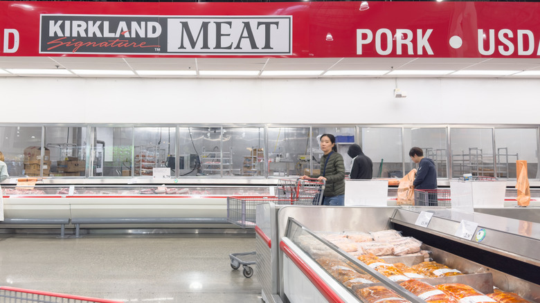 Costco Wholesale meat department