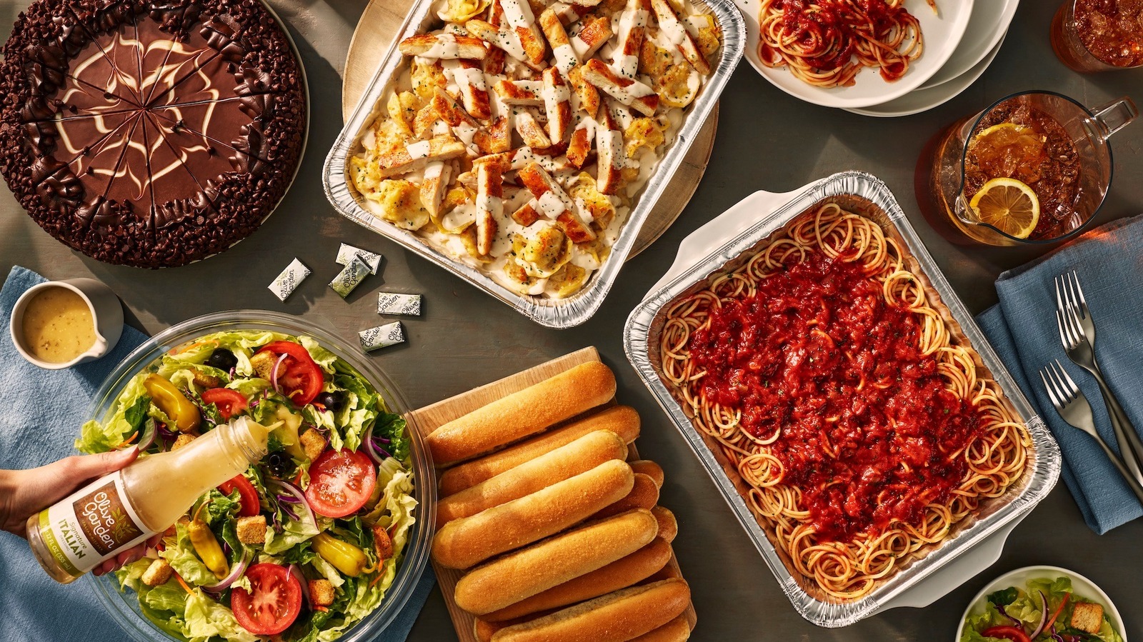 Olive Garden - This a sign to give your dishes a break tonight. 🍽️ You'll  thank us later. 😉