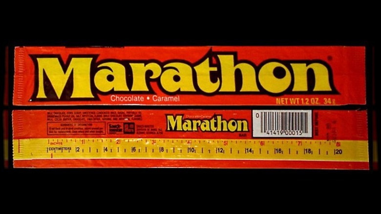 Mars Marathon bar wrapper