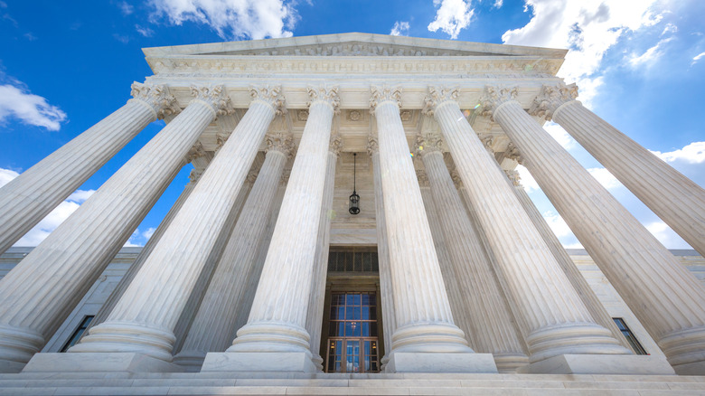 front of Supreme Court Building