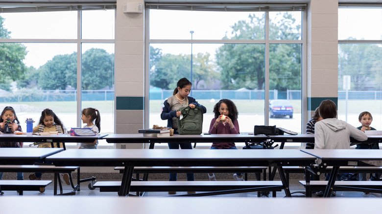 School cafeteria