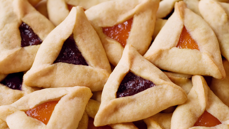 Hamantaschen cookies