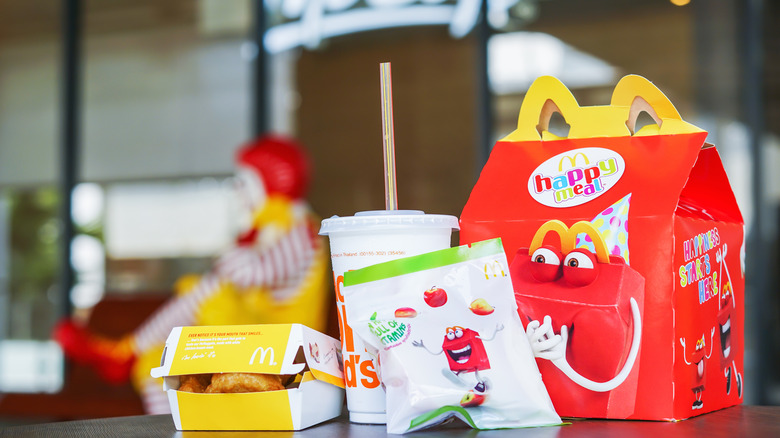 Happy Meal in a McDonald's