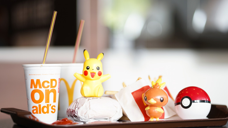 Happy Meal with Pokemon toys