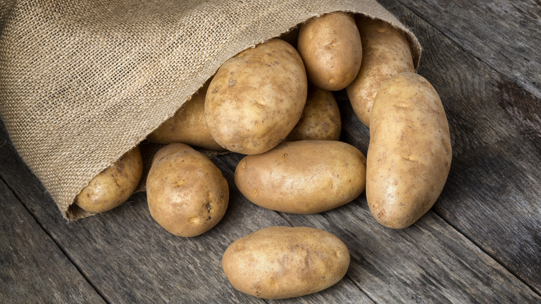 bag of russet potatoes