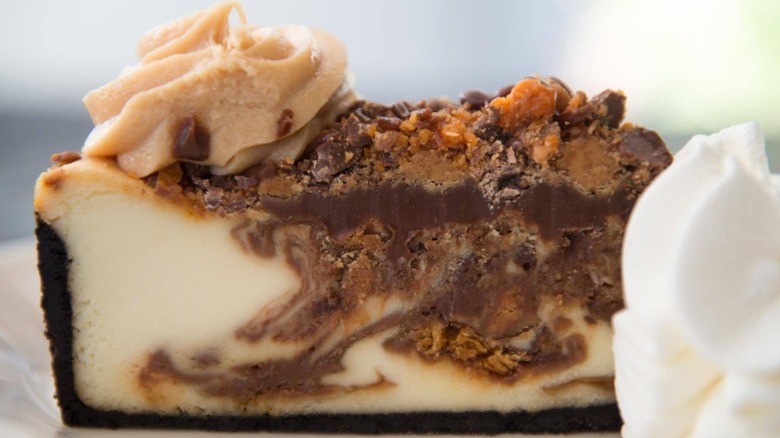 Cheesecake Factory Adam's Peanut Butter Cup Fudge Ripple