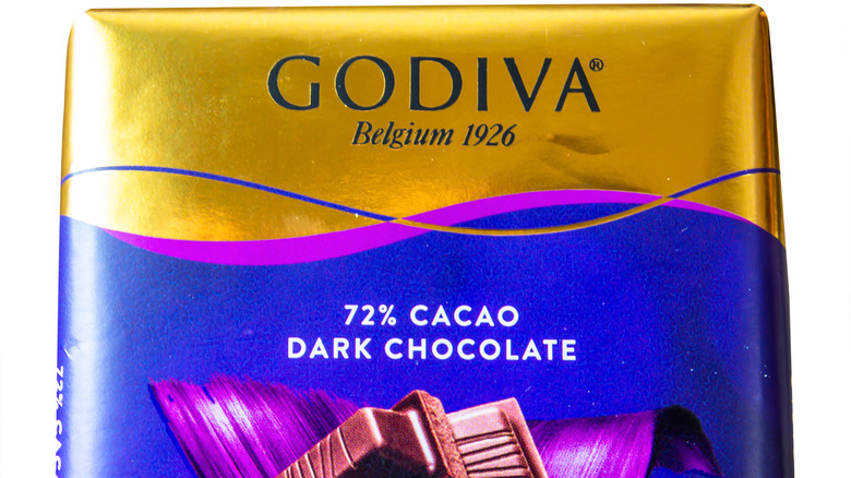 Pack of Godiva Dark Chocolate