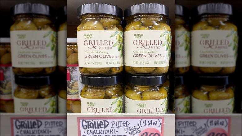 Trader Joe's grilled olives