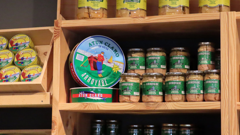 High-end canned tuna