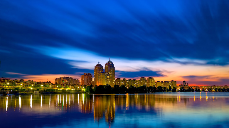 skyline view of Kiev