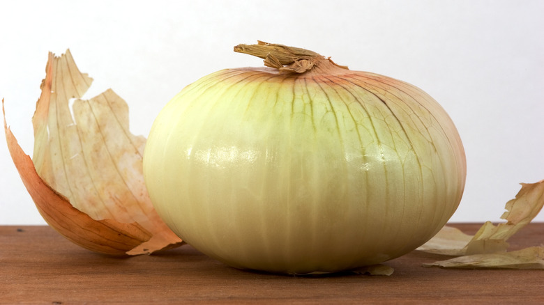 peeled Vidalia onion