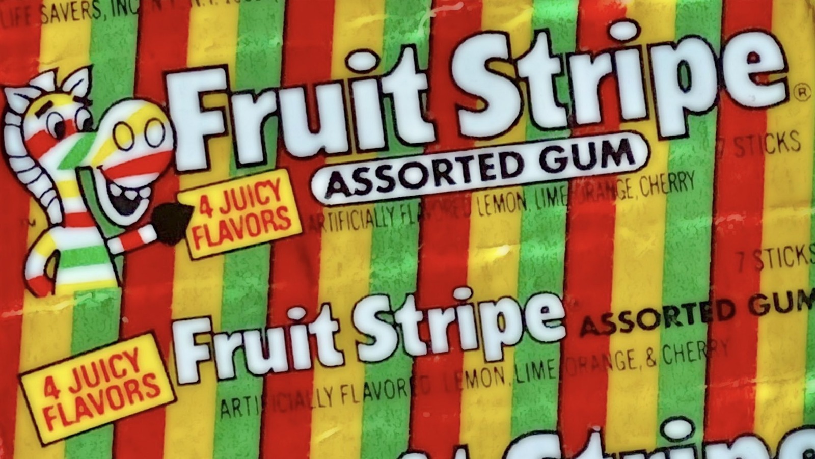 Why Was The Colorful Fruit Stripe Gum Discontinued?