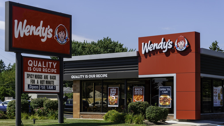 Wendy's storefront