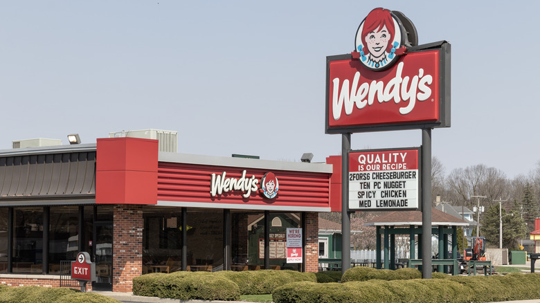 Wendy's storefront