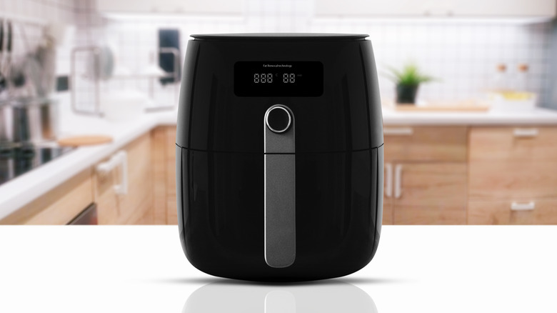 air fryer on counter