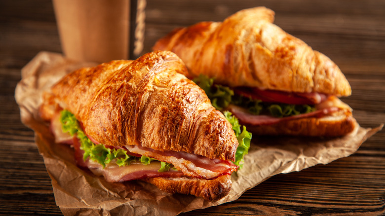 Croissant BLTs