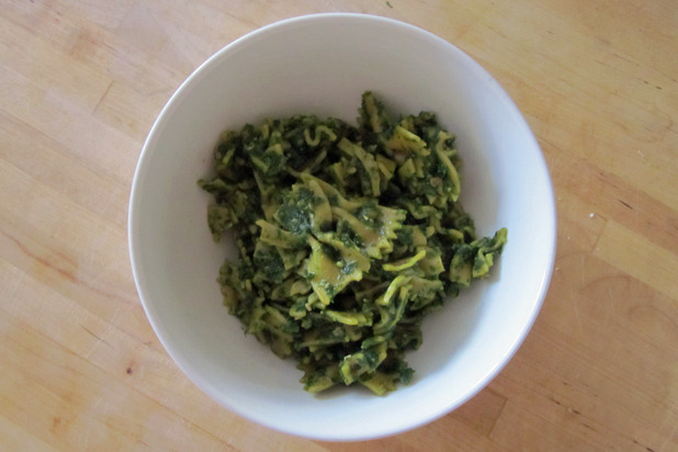 Pasta with Ramp Pesto