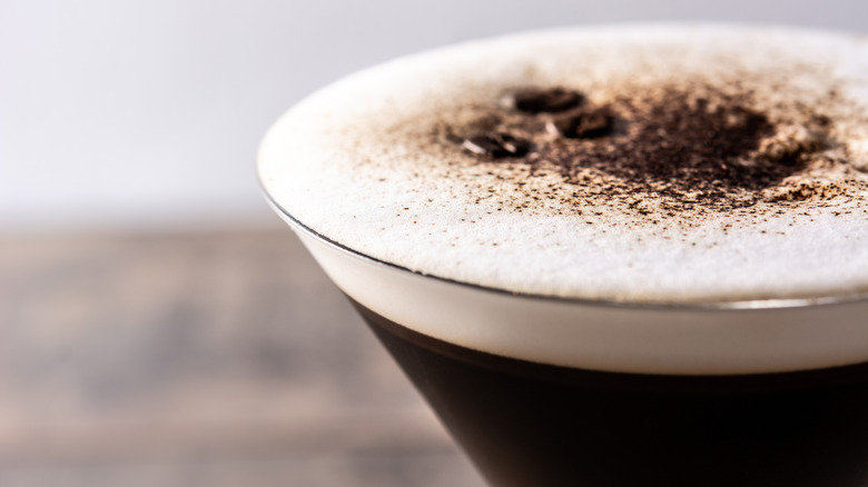 espresso martini foam